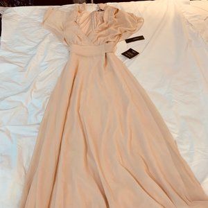 NWT Lulu's Stunning Long Formal Dress Size L